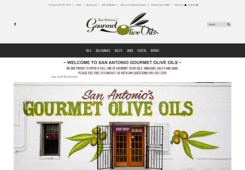 San Antonios Gourmet Olive Oils capture - 2023-12-31 10:47:07