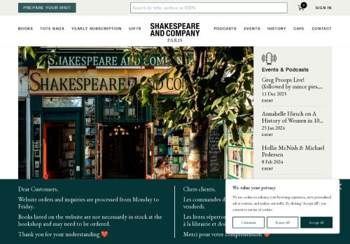 Shakespeare and Company capture - 2023-12-31 16:32:42