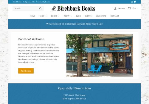 Birchbark Books capture - 2024-01-01 07:07:30