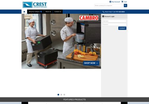 Crest Food Service Equipment capture - 2024-01-01 17:44:19