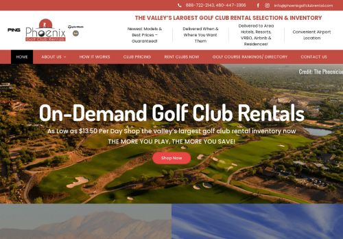 Phoenix Golf Club Rentals capture - 2024-01-01 23:27:10