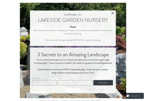 Lakeside Garden Nursery and Cur Flower Farm capture - 2024-01-02 01:54:48