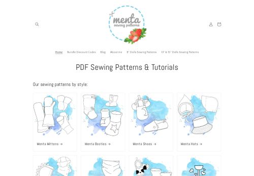 Menta Sewing Patterns capture - 2024-01-02 03:21:48