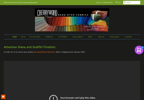 Cherrywood Hand Dyed Fabrics capture - 2024-01-02 05:35:16