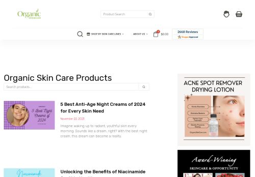 Organic Skin Care capture - 2024-01-02 07:35:25