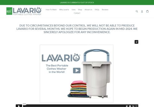 Lavario Portable Clothes Washer capture - 2024-01-02 17:56:26