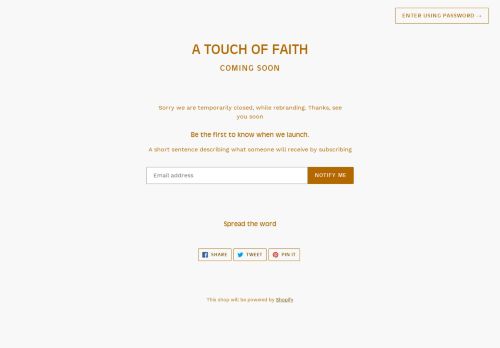 A Touch Of Faith capture - 2024-01-02 23:39:33