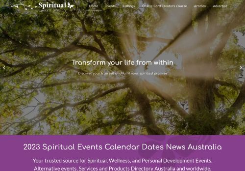 Spiritual Events and Directory capture - 2024-01-03 00:11:12