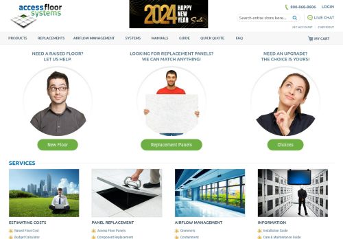 Access Floor Systems capture - 2024-01-03 00:21:35