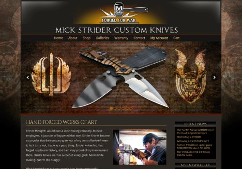 Mick Strider Custom Knives capture - 2024-01-03 18:33:19