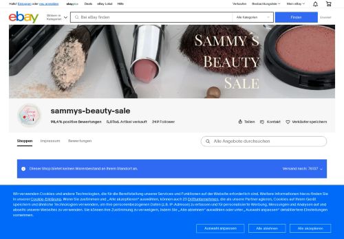 Sammys Beauty Sale capture - 2024-01-04 03:31:17