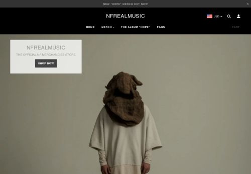 Nf Real Music Merchandise capture - 2024-01-04 14:17:41