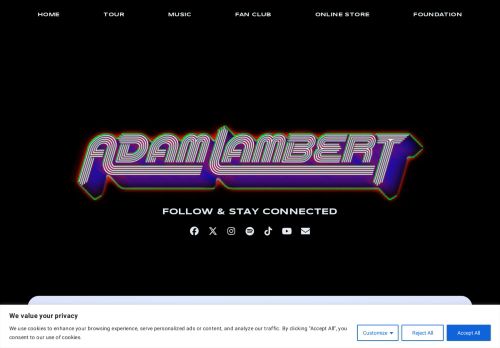 Adam Lambert Store capture - 2024-01-04 21:17:42