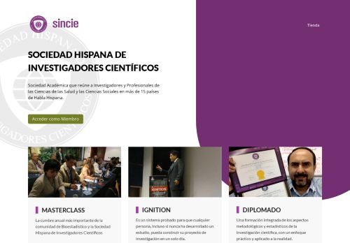 Sociedad Hispana De Investigadores Cientificos capture - 2024-01-05 00:12:53