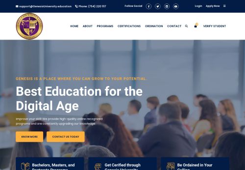 Genesis University capture - 2024-01-05 07:38:27