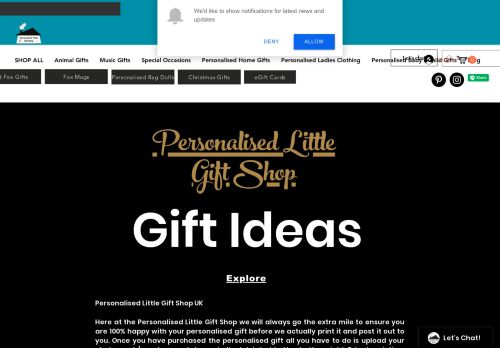 Personalised Little Gift Shop capture - 2024-01-05 14:31:29