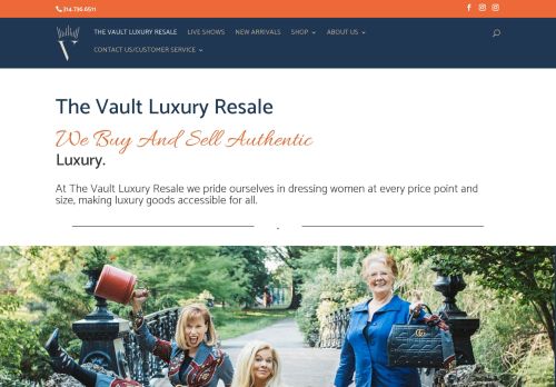 The Vault Luxury Resale capture - 2024-01-07 10:17:39