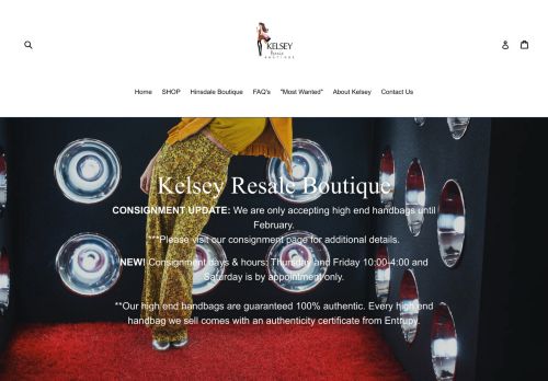 Kelsey Resale Boutique capture - 2024-01-07 11:28:58