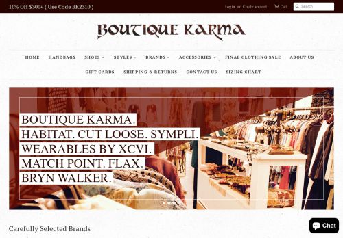 Boutique Karma capture - 2024-01-07 16:34:33