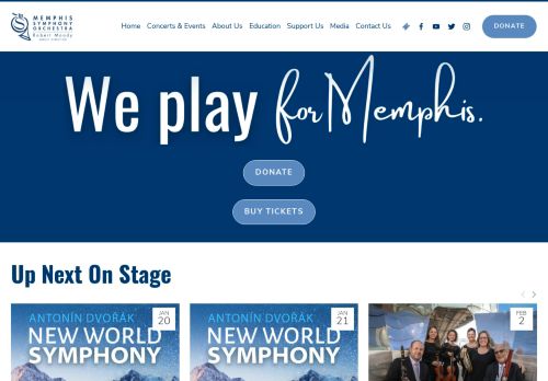 Memphis Symphony Orchestra capture - 2024-01-07 23:18:07