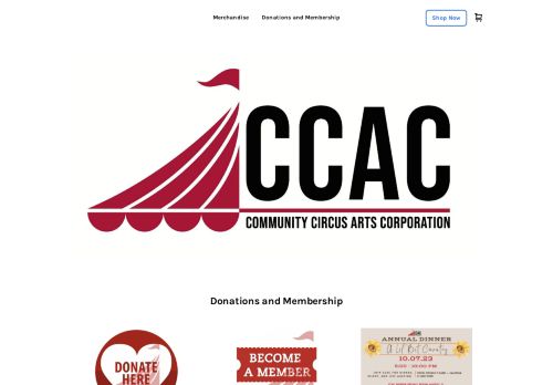 Community Circus Arts Corporation capture - 2024-01-07 23:49:32