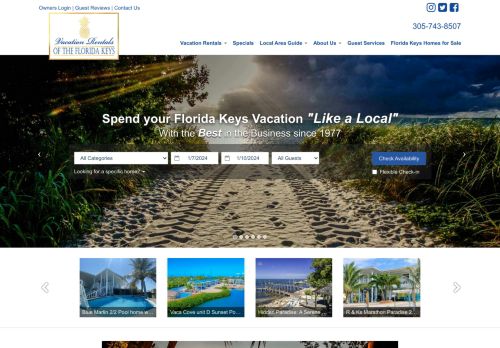 Vacation Rentals Of The Florida Keys capture - 2024-01-08 00:52:23