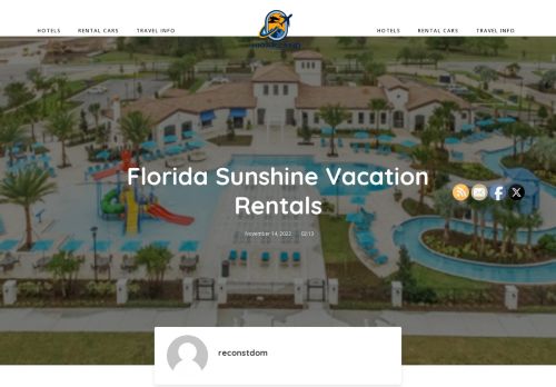 Florida Sunshine Vacation Rentals capture - 2024-01-08 01:14:55