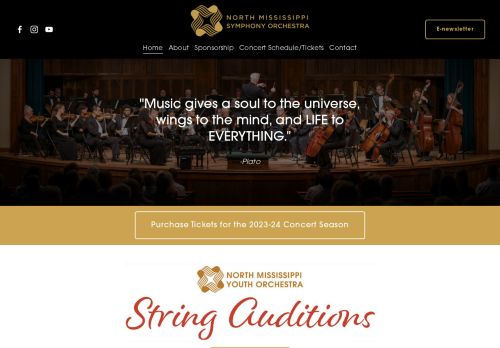 North Mississippi Symphony Orchestra capture - 2024-01-08 01:33:13