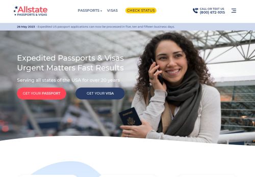 Allstate Passports & Visas capture - 2024-01-08 02:13:05