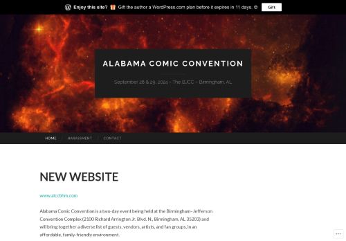 Alabama Comic Con capture - 2024-01-08 03:26:19