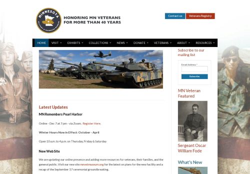 Military Historical Society Of Minnesota capture - 2024-01-08 09:39:20