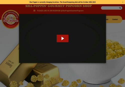 Sha Poppin Gourmet Popcorn capture - 2024-01-08 10:11:01