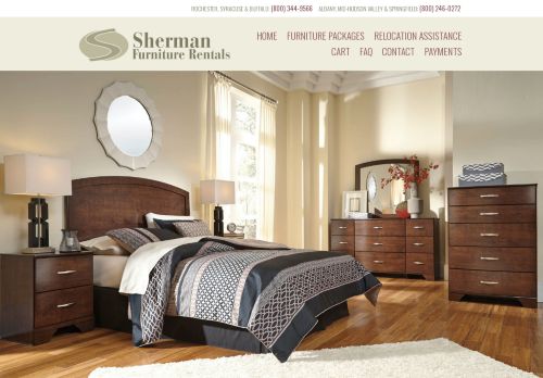 Sherman Furniture Rentals capture - 2024-01-08 12:26:34