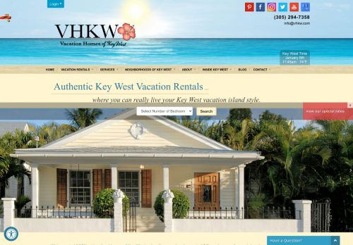 Vacation Homes of Key West capture - 2024-01-08 12:45:50