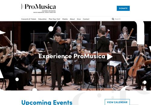 Pro Musica Chamber Orchestra capture - 2024-01-08 16:55:39