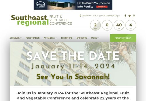 Southeast Regional Fruit & Vegetable Conference capture - 2024-01-09 02:50:06