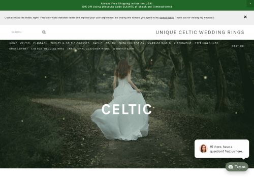 Unique Celtic Wedding Rings capture - 2024-01-09 07:07:30