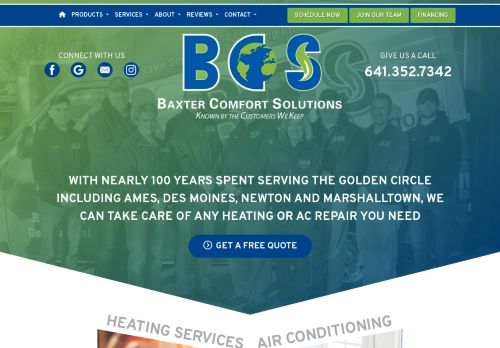 Baxter Comfort Solutions capture - 2024-01-09 08:40:20