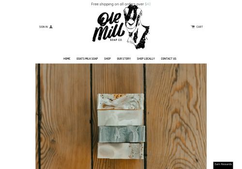Ole Mill Soap Co capture - 2024-01-09 10:44:56
