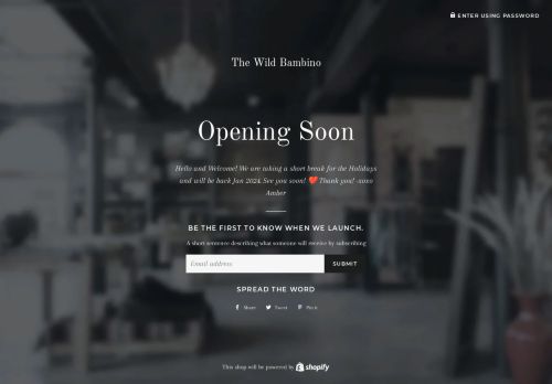 The Wild Bambino capture - 2024-01-09 21:32:42