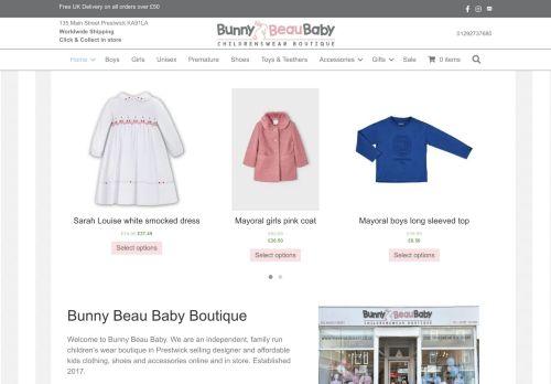 Bunny Beau Baby Boutique capture - 2024-01-09 22:38:36