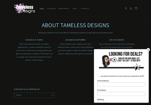 Tameless Designs capture - 2024-01-10 07:54:18