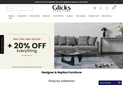 Glicks Furniture capture - 2024-01-10 08:39:51