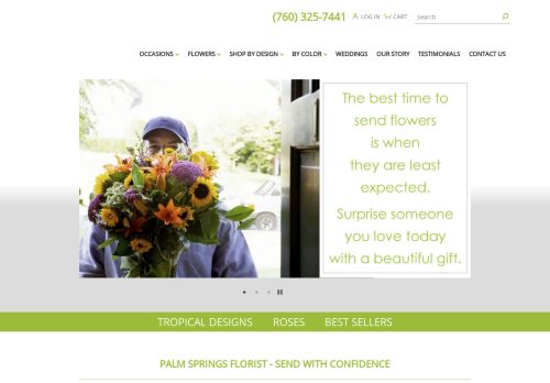 Palm Springs Florist capture - 2024-01-10 13:30:25