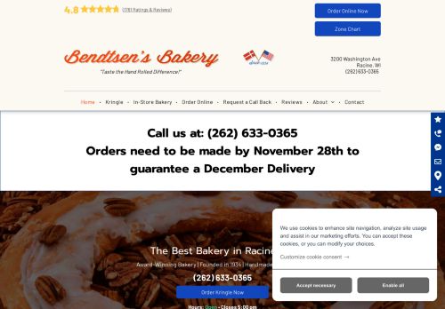 Bendtsens Bakery capture - 2024-01-10 17:07:37