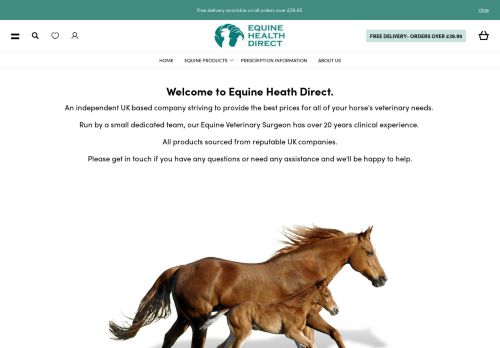 Equine Health Direct capture - 2024-01-10 18:16:25