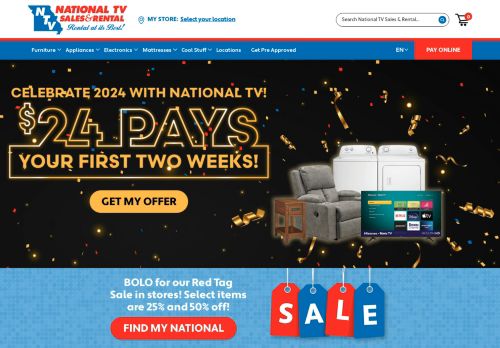 National Tv Sales And Rentals capture - 2024-01-10 19:57:19