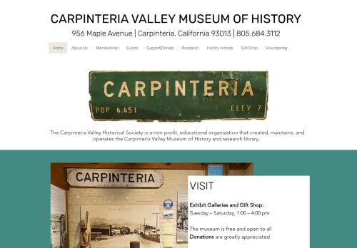 Carpinteria Valley Museum Of History capture - 2024-01-10 20:45:42