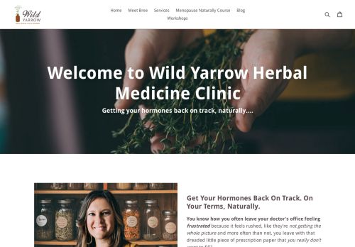 Wild Yarrow Herbal Medicine Clinic & Dispensary capture - 2024-01-10 22:31:00