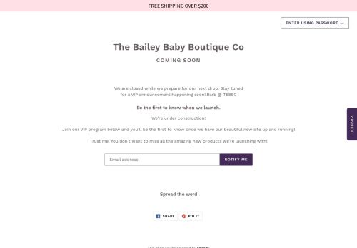 The Bailey Baby Boutique Co capture - 2024-01-10 22:31:37